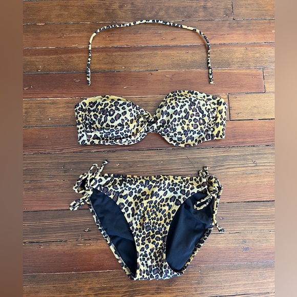Victoria's Secret Other - Victoria’s Secret size small cheetah bikini swim suit